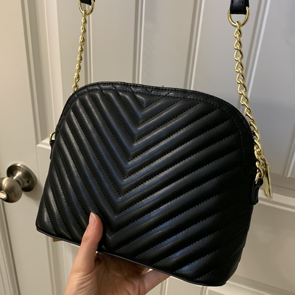 Steve Madden Chevron Leather Crossbody Bag - Picture 14 of 16